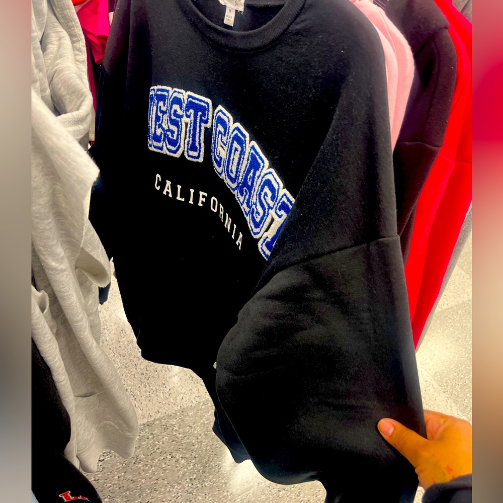 Soft inside large sweater comfy